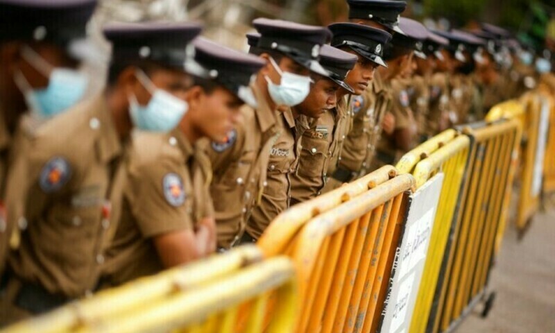 Sri Lanka&rsquo;s parliament votes for a new president as protesters wait