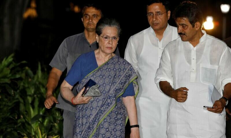 Indian opposition leader Sonia Gandhi questioned in money-laundering probe