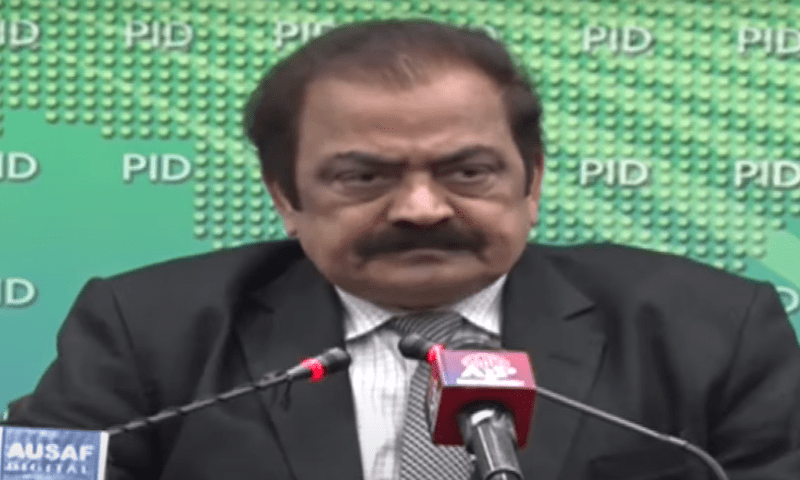 MPAs with conscience will never vote for Pervez Elahi: Rana Sanaullah