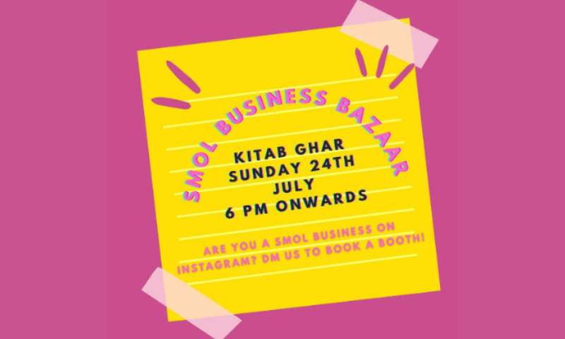 Kitab Ghar Lahore all set to boost &ldquo;smol business&rdquo; revenue on Sunday