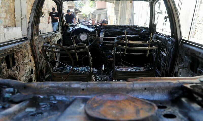 Israeli forces kill two gunmen in W.Bank clash, strike boat off Gaza