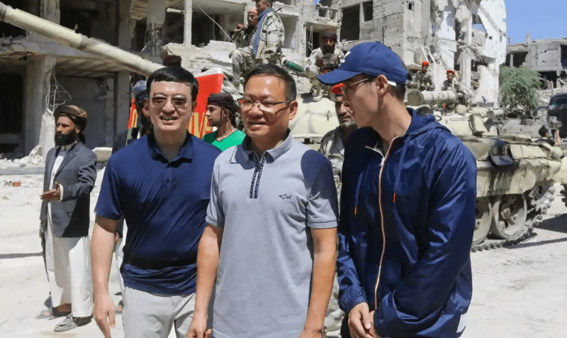 Chinese star Jackie Chan produces action movie in Syria filmed amid remnants of ongoing civil unrest