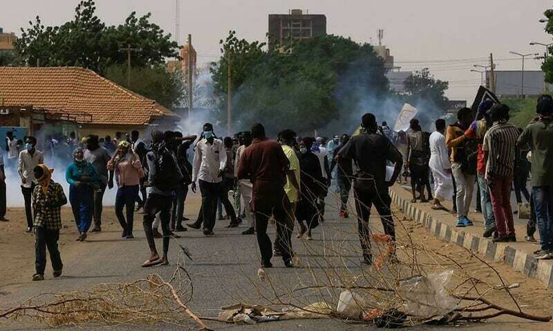 Thousands take to streets in Sudan to protest military rule