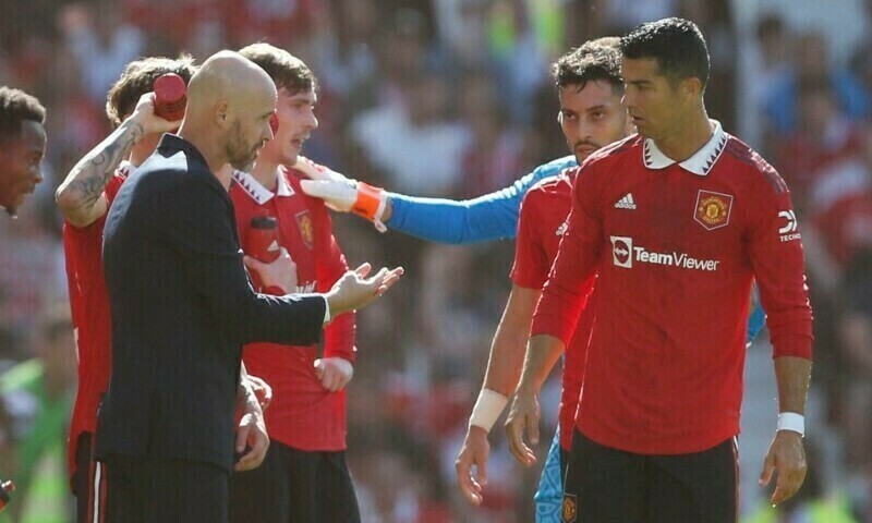 Ten Hag tells Ronaldo to improve fitness after missing United&rsquo;s pre-season
