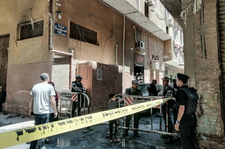 Electrical fire kills 41 in Cairo Coptic church