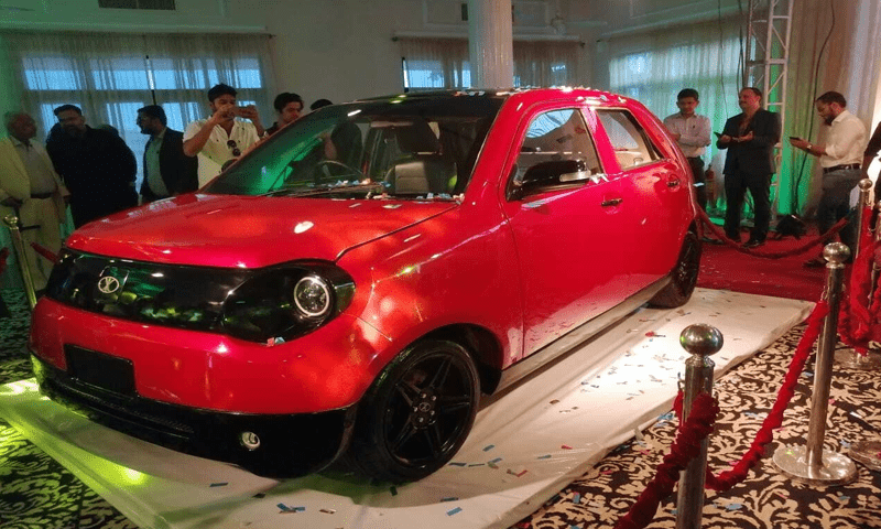 First ever locally produced electric car launched in Pakistan