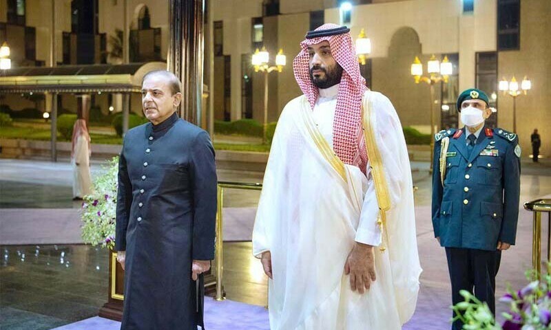 PM Shehbaz, Saudi crown prince express resolve to boost bilateral ties