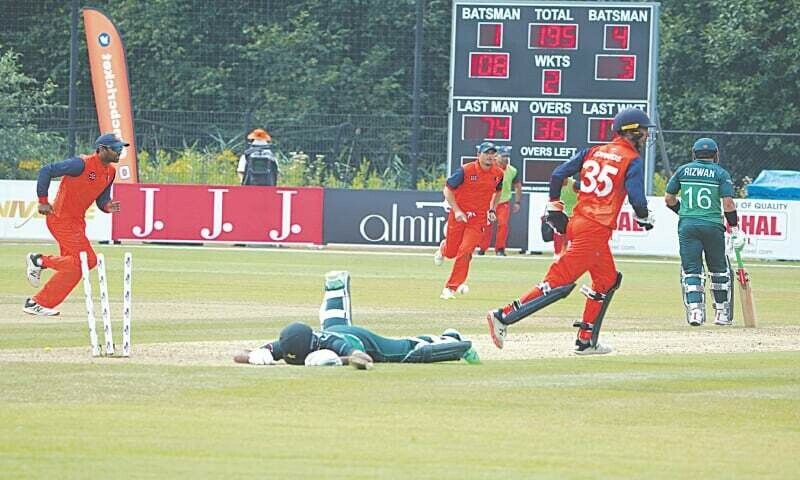 Ton-up Fakhar helps Pakistan edge Netherlands in first ODI