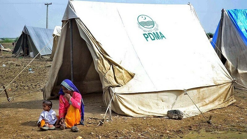 Ask before you send flood-hit women pads. Period.