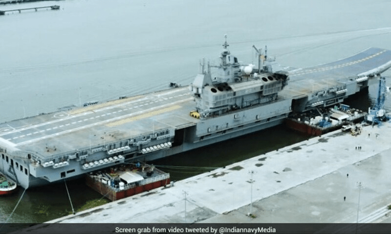 India to commission first home built carrier but short of jets on deck