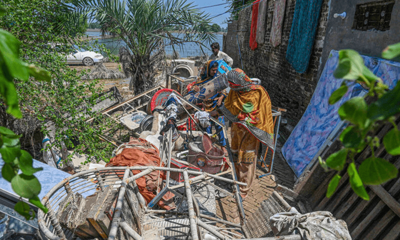 Pakistan floods wash away a family&rsquo;s marriage hopes