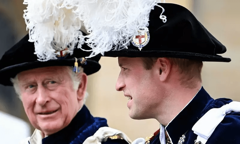 William: popular prince becomes heir to the throne
