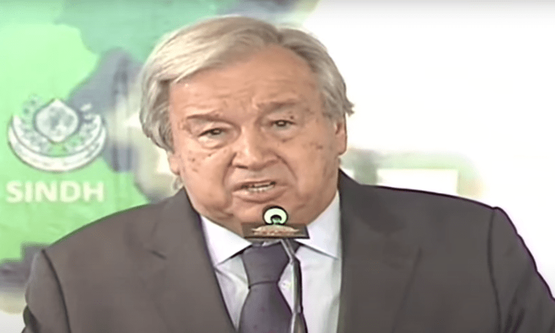 Pakistan needs massive financial support: UN chief Antonio Guterres