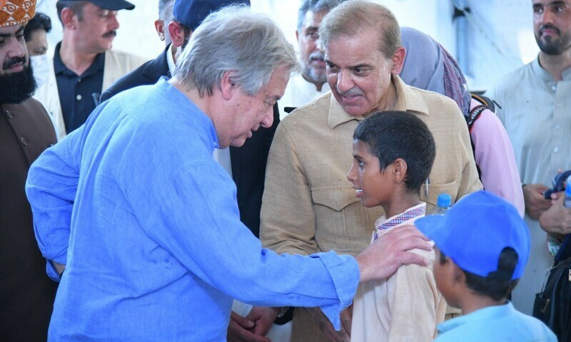 UN chief Antonio Guterres sees no loss of hope, reiterates Pakistan needs massive support