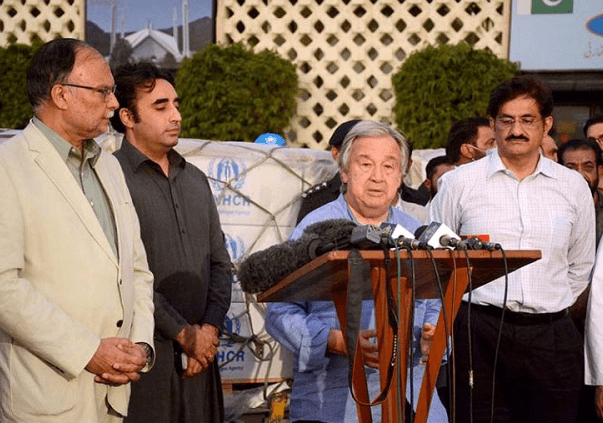 UN chief Antonio Guterres to take up issue of &lsquo;Debt Swaps&rsquo; with IMF, WB for Pakistan