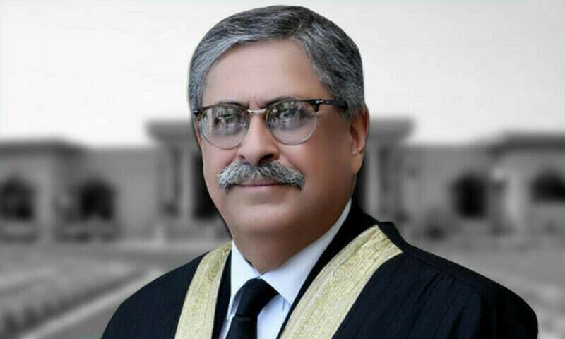 Court suspended only Abdul Shakoor Shad ECP notification: Justice Minallah