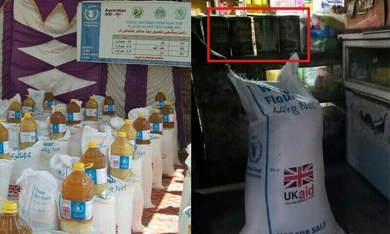 Fact check: Are flour bags from UK aid being sold in Sindh?