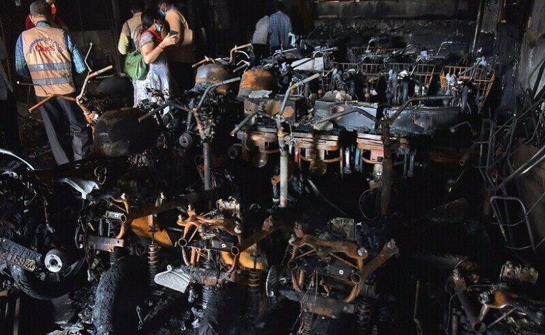 Fire at e-scooter showroom in India kills 8 in deadliest such incident