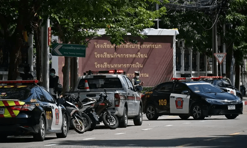 Two dead in shooting at Thai military facility