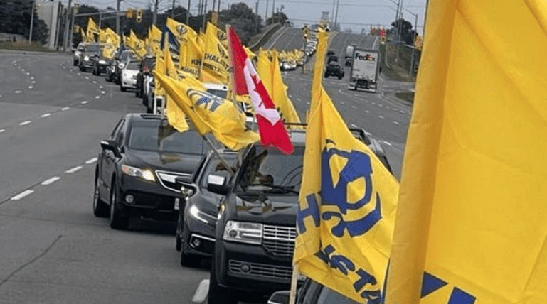 Vandalism of Sikh leader&rsquo;s poster, Hindu temple triggers tension in Canada