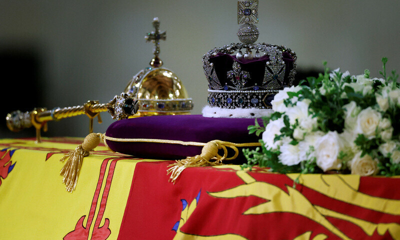 In pictures-Queen Elizabeth II&rsquo;s last rites