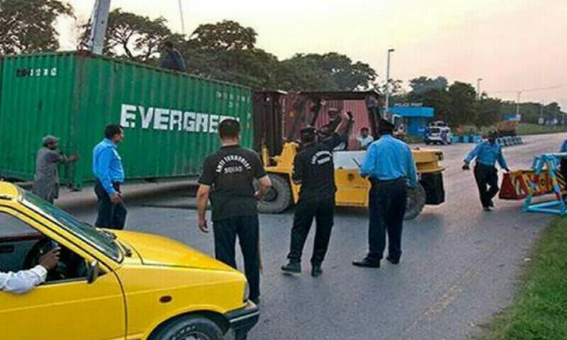 Islamabad Police start preparations to deal with PTI&rsquo;s expected long march