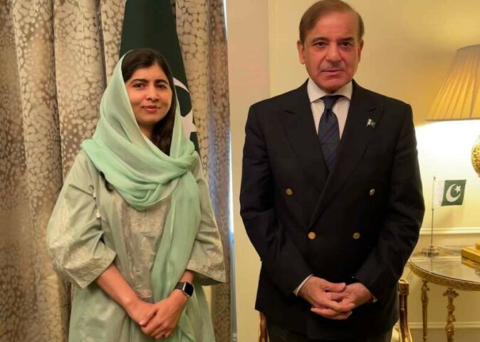 Malala meets PM Shehbaz, expresses concerns over &lsquo;reappearance&rsquo; of militants