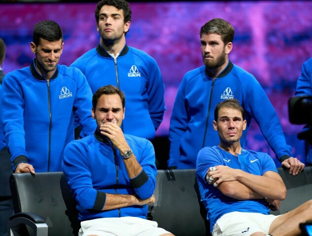 Part of me leaves with Roger Federer, says emotional Rafael Nadal