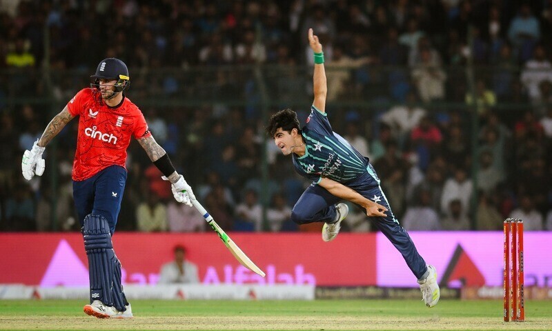 Naseem Shah out of fifth England T20