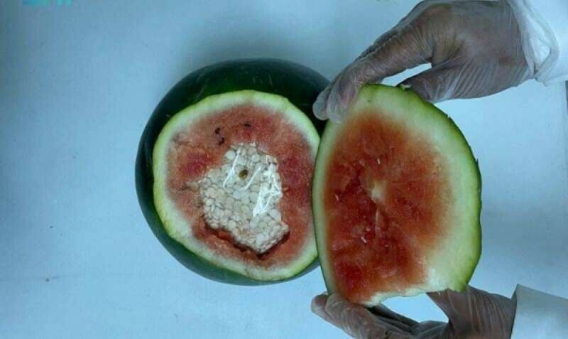 Five arrested in Saudi Arabia with drugs stashed in watermelons