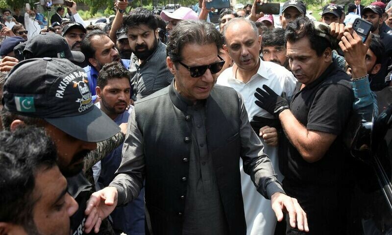 Imran Khan turns up at Judge Zeba Chaudhry&rsquo;s court unannounced