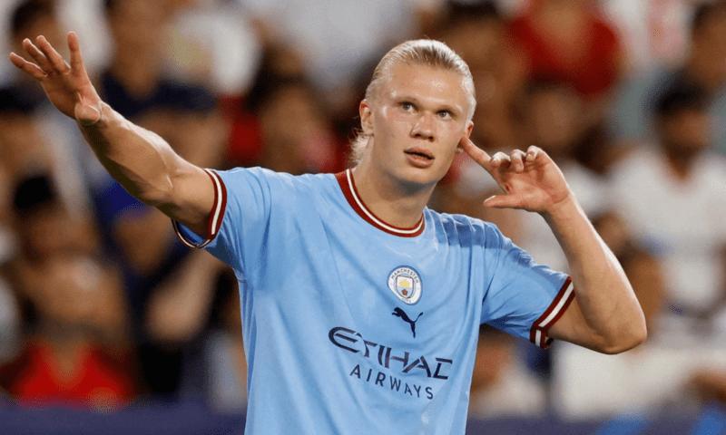Haaland injury-free after working with City physios: Guardiola