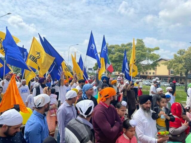 &lsquo;Khalistan-Pakistan Zindabad&rsquo; slogans in Aam Admi Party&rsquo;s stronghold