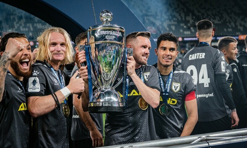 Nazi salute football fan banned for life in Australia