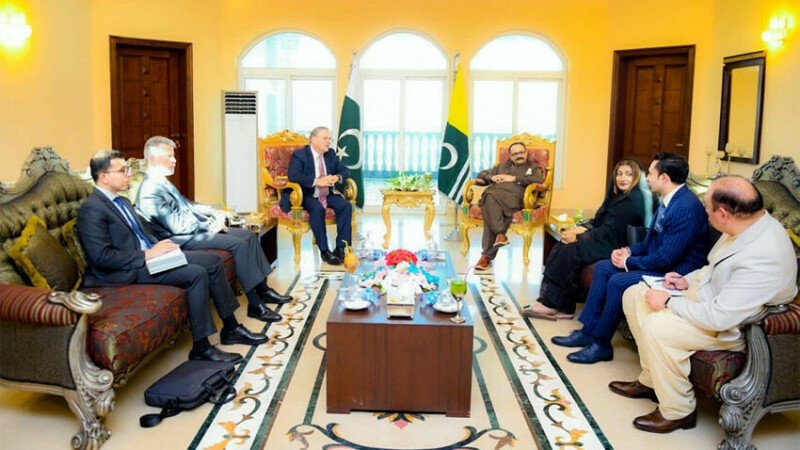 US Ambassador Donald Blome visits AJK