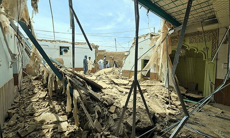 Flood Relief Village with 100 housing units constructed in Tank