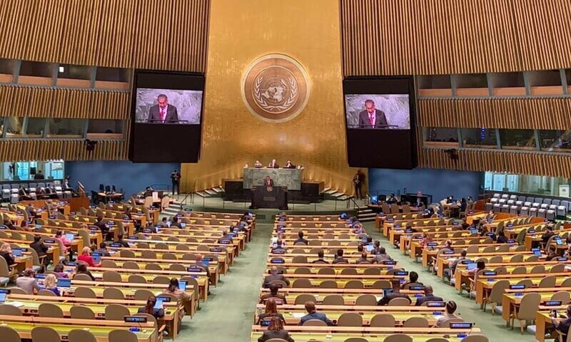 UNGA adopts resolution to boost aid to flood-hit Pakistan