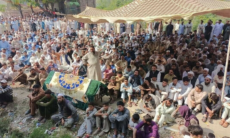 Swat school van attack: Families call off sit-in after administration promises to arrest culprits
