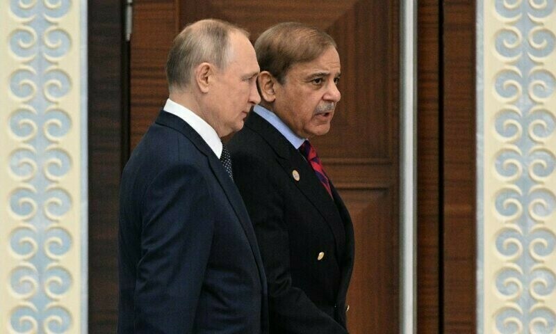 PM Shehbaz meets Putin after UNGA votes against Russian annexations in Ukraine