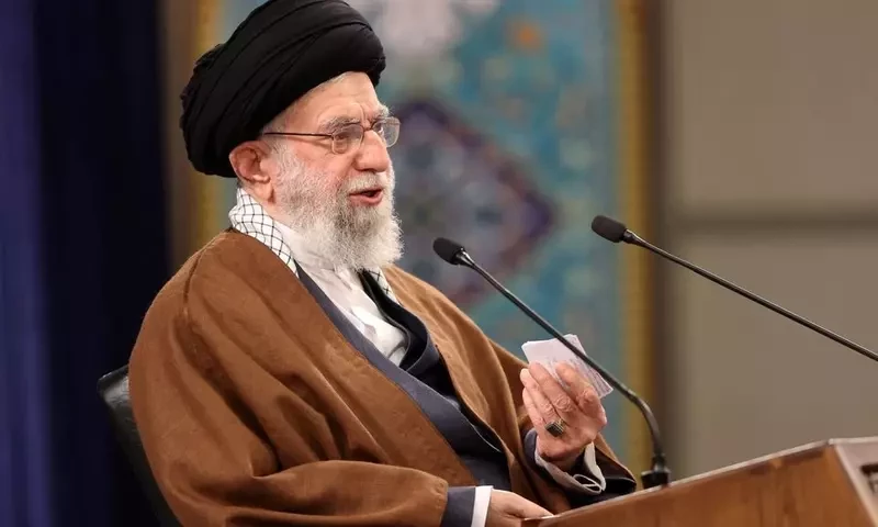 Iran&rsquo;s leader Khamenei warns &lsquo;mighty tree&rsquo; that cannot be uprooted