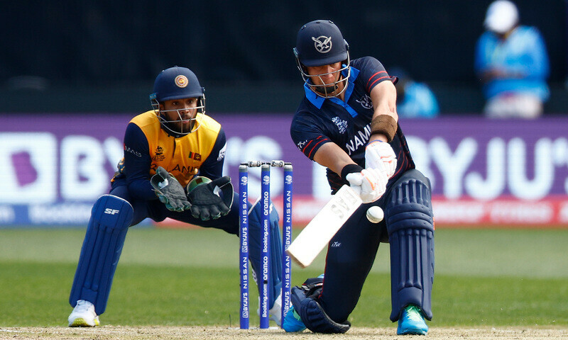 Namibia beat Sri Lanka in first qualifying match of T20 World Cup