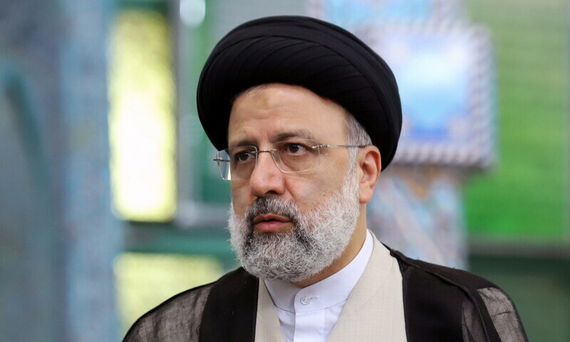 Raisi blames Biden for inciting &lsquo;chaos and terror&rsquo; in Iran