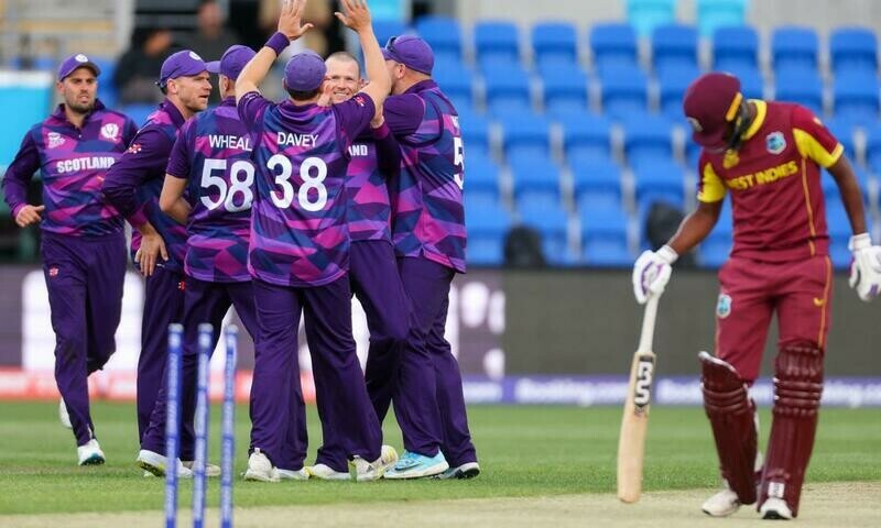 T20 World Cup: Another upset as Scotland stun West Indies in qualifying round