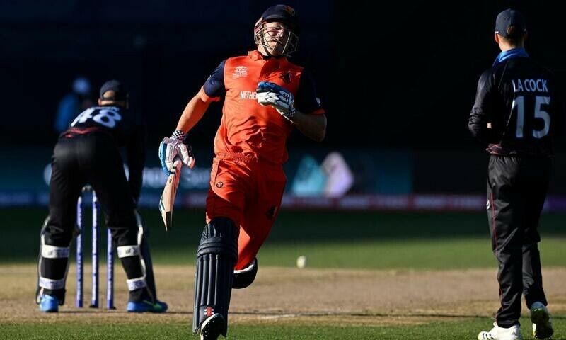 Netherlands beat Namibia by 5 wickets in the T-20 World Cup qualifying match