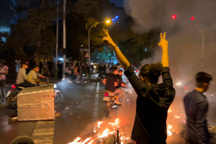 Iran tensions mount as students protest ahead of Mahsa Amini ceremony