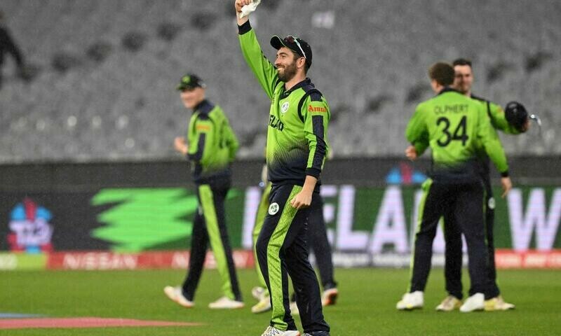 England suffer shock Ireland defeat as rain ends T20 clash