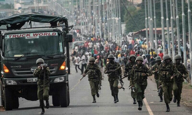 Kenyan police charged with crimes against humanity