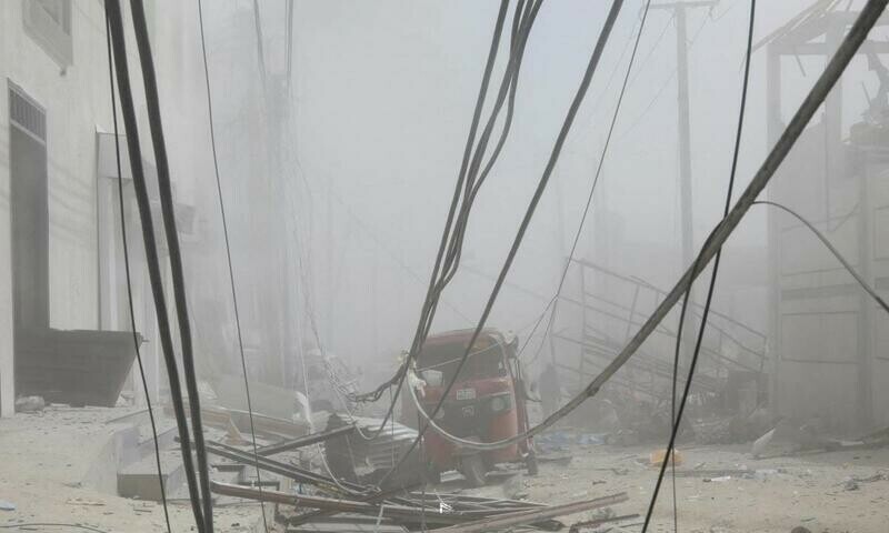 Death toll from Somalia twin bombings climbs to 100