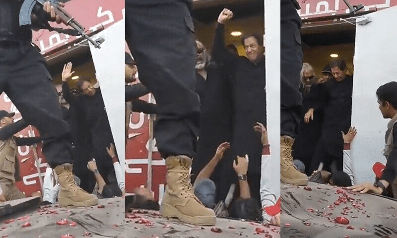 Imran Khan survives attempted assassination during Azadi March