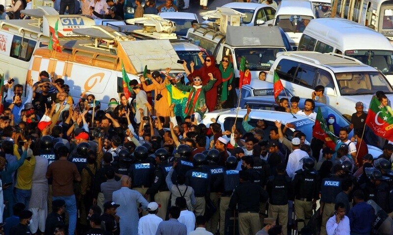 Azadi March Week 2: Umar says PTI to protest in all cities today